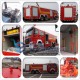 HOWO Rhd 6X4 375HP Water Tank Fire Truck